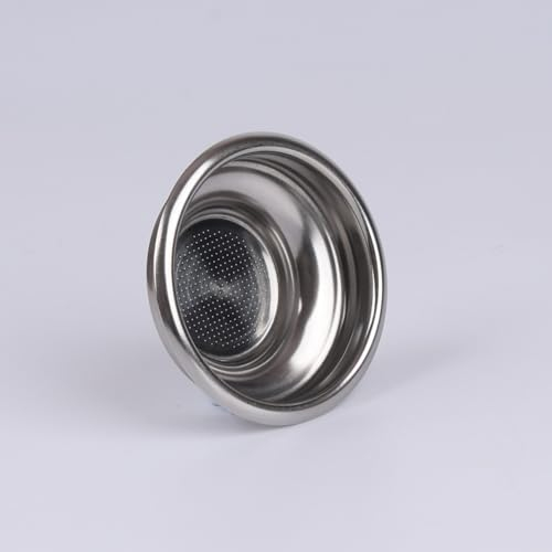 58mm Kaffee Filterkorb Sieb, 1 Tassen Druckloser Filterkorb für E61 Siebträger 58mm