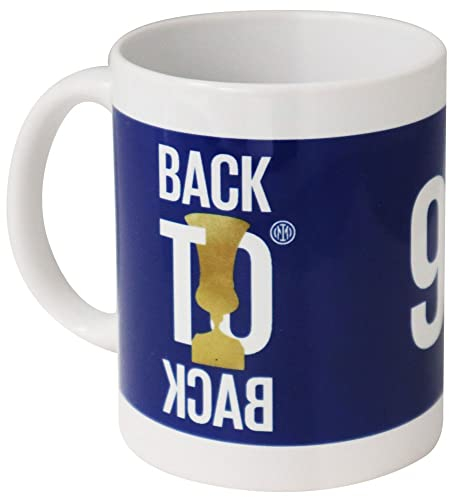 Zeus Party Tazza Inter in ceramica BACK TO BACK Edizione Speciale Vittoria Coppa Italia 2023