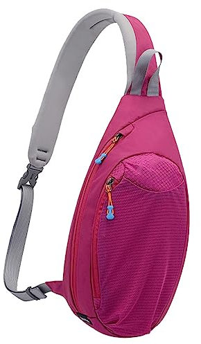 PYUIYY Männer Frauen Outdoor Umhängetasche Reißverschluss Einzelne Schulter Umhängetasche Freizeit Sport Tasche Brust Tasche Bergsteigen Reise Kleiner Rucksack Taktischer Gürtel Mit Taschen