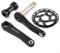 110mm/127mm/140mm/150mm/155mm/160mm Hohle Integrierte Faltrad Kurbelgarnitur 28T/30T/32T/34T/36T GXP Kettenblatt Kinderfahrrad Kurbelarm-Satz for 7-12 Gänge ( Color : 155mm , Size : 34T-Crank+chain ri