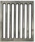 SPEEDPLANT Hochwertiger Ascherost 18 x 22 cm Ofenrost Kaminrost Liegerost Tafelrost Feuerrost - Premiumqualität, Stärke 13 mm