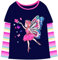 VIKITA Mädchen T-Shirt Langarm Top Winter Casual Kinder Kleidung L3116 5-6 Jahre