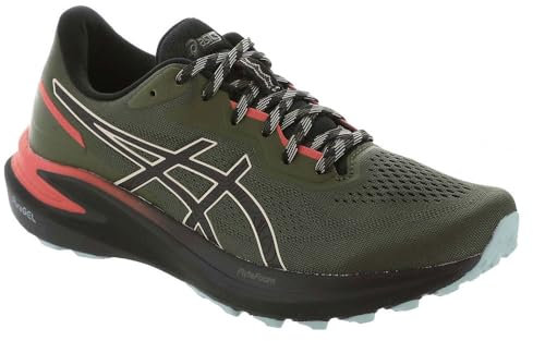 ASICS Herren GT-1000 13 Trail Running Schuhe, Nature Bathing/Red Snapper, 13