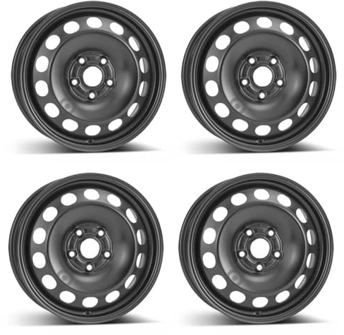 4x Alcar Stahlfelgen 4-9535 6.0Jx16 ET50 5x112 kompatibel mit Volkswagen Golf Jetta Touran