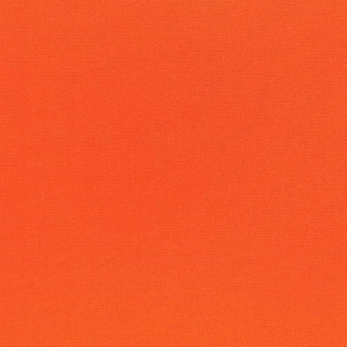 Polyesterstoff, knitterarmer Allround-Stoff, Dekostoff zum Nähen, Meterware, uni orange (Länge am Stück: ab 100cm / Breite: 148cm)