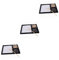 UPKOCH 3 STK Sandrechen Zen-Garten- Zen-gartenzubehör Sandgarten Meditations-sandschale Zen Sand Gartentisch Tisch-Zen-Garten-kit Mini-Zen-rechen Mini-sandtisch Sandkasten Zen Garten