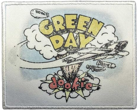 Green Day - Aufnäher zum Aufbügeln Dookie - Polyester (Einheitsgröße) (Bunt)