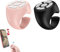 Scroll Ring, 2 Stück Scrolling Ring Für Tik-Toks, Fernbedienung Page Turner, Fernbedienungsring Für TIKToks, Stabile Bluetooths Smart Ring Fernbedienung, Seitenwender Scrollringe & Kamera Auslöser