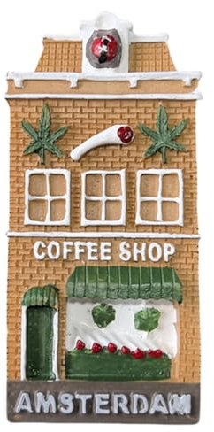 Amsterdam Niederlande Reise-Souvenirs 3D-Kühlschrankmagnet Kühlschrankdekoration Magnet