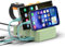 KFD 70W 5 in 1 Tragbare Schnellladestation Ladegerät für Fire HD 10 Kids Pro-Tablet Fire HD 8 Kids-Tablet Neueste Generation 2023 2024 Fire Max 11-Tablet, iPad mini A17 Pro, BESTTAB A20 Gaming USB C