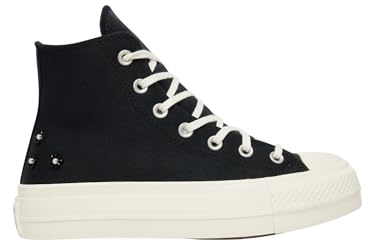 Converse CTAS Lift Hi Black Black EGRET 36.5