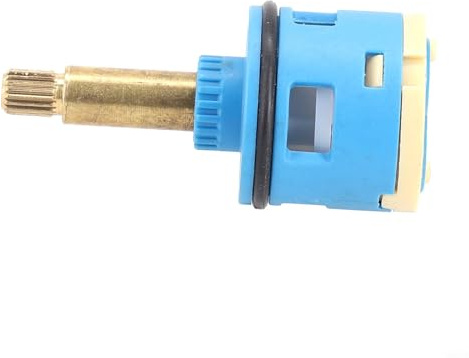 Filteilect 3-Wege-Dusch-Umstellventil-Kartusche, ABS-Messing-Konstruktion, 33 mm x 68 mm, Keramikkern, Push-Fit, Ersatz für VS-1205 Mischbatterien-Set