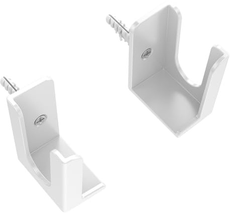 Osmond Power Strip Wall Mount Holder Tablet Wall Mount Self-Adhesive Bracket Punch-Free Holder White