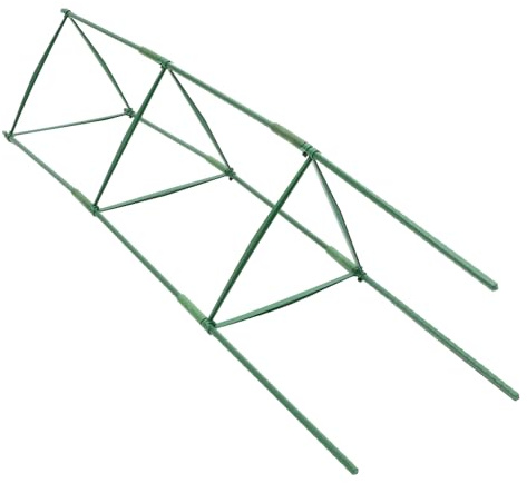 HIAKDOFT Treillis de Jardin Galvanisé pour Plantes Grimpantes Support de Tomates Concombres et Légumes Pots Tuteur Robuste pour Culture Verticale