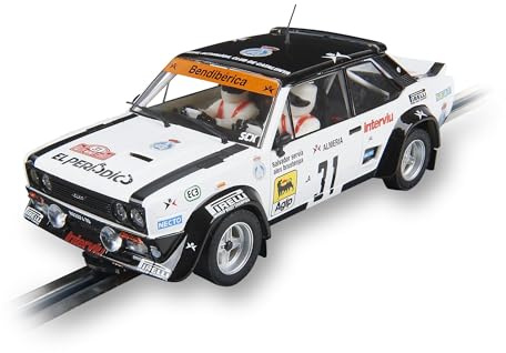 SCALEXTRIC - Vehículo de Carreras Advance - Coche Slot - Escala 1:32 (Abarth 131 - S. Servià - Montecarlo '79)