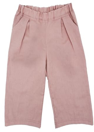 maximo GOTS MINI Girl-Hose 7/8 Länge, Leinenoptik