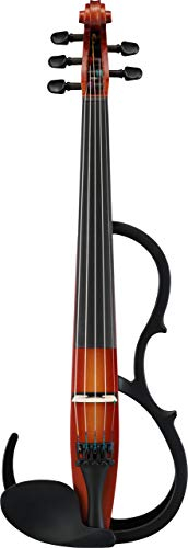 YAMAHA Silent Violin SV255BR Violino Silenzioso, 5 Corde, Marrone