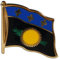 Flaggen-Pin/Anstecker Frankreich Guadeloupe