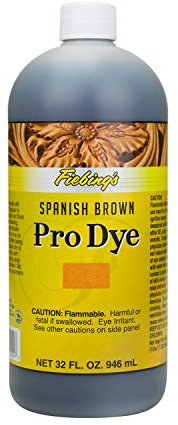 Fiebing Pro Dye 907 ml Spanish Brown – durchdringende und permanente professionelle Öl-Lederfarbe