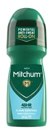 Mitchum Clean Control Roll-On For Men X 100 ml