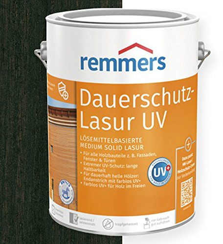 Remmers Dauerschutz-Lasur UV (2,5 l, ebenholz)