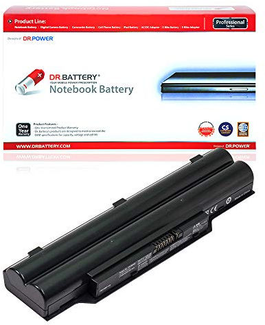 BattPit Laptop Akku für Fujitsu FMVNBP186 FMVNBP189 FMVNBP194 CP477891-01 CP478214-02 LifeBook AH530 AH531 A530 A531 LH520 LH530 PH521 - [6 Zellen/4400mAh/48Wh]