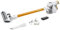 Genius A28088, Invictus X5 Akkustaubsauger | 2in1 Boden-und Handstaubsauger ohne Beutel | 12-teiliger Kabelloser Auto-Staubsauger mit 180 Watt Saugleistung, Orange, Teile, W