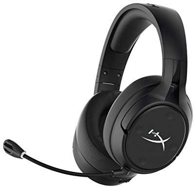 HyperX HX-HSCFS-SG/WW HyperX Cloud Flight S - Longue autonomie de la batterie avec charge sans fil Qi, Casque-micro de jeu sans fil, One size