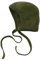 Engel Natur Baby Häubchen, Fleece, 100% Wolle, 4 Farben (62-68, Schilf Melange)