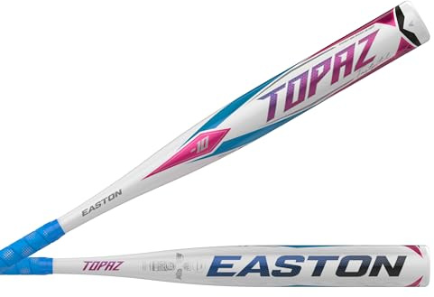 Easton TOPAZ Fastpitch Softballschläger | -10 | 1 Stück Aluminium | zugelassen für alle Bereiche