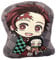 D-TREE Kamado Tanjirou Dekokissen, Motiv: Dämonentöter, Plüschkissen, Anime-Cartoon-Dekoration, 40 cm (Kamado Tanjirou)