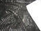 The Yard Baumwollstoff mit silberfarbenem Lurex-Gewebe, 111,8 cm breit, Schwarz