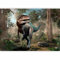 murando - Papier peint panoramique animal 350x256 cm - Revêtement mural décoration pour chambre salon cuisine - Design unique et moderne - Gris vert turquoise - g-B-10023-a-a