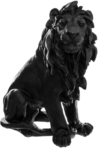 Atmosphera - Löwe ewen h.31,5cm kunstharz - H. 31 cm