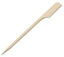 Fackelmann Fingerfood-Sticks 100er Set – Spieße aus Holz für kleine Snacks – 100 Party-Picker für Häppchen, Kanapee, Fingerfood und Co.