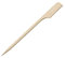 Fackelmann Juego de 100 palillos de madera para aperitivos pequeños, 100 palillos de fiesta para aperitivos, canapés, comida para dedos, etc.