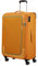 American Tourister Pulsonic - Spinner L, Erweiterbar Koffer, 81 cm, 113/122 L, Gelb (Sunset Yellow)
