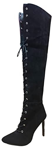 NOAGENJT stivali alti fucsia fashion stivali stivaletti anfibi stivali motocross 43 stivali alti donna stivaletti cowboy western ciabatte donna infradito sandali cuoio donna Nero-a 39