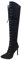 NOAGENJT stivali alti fucsia fashion stivali stivaletti anfibi stivali motocross 43 stivali alti donna stivaletti cowboy western ciabatte donna infradito sandali cuoio donna Nero-a 39
