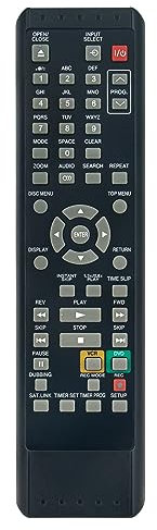 Nuevo SE-R0273 Mando a Distancia de Repuesto SER0273 Mando a Distancia para Toshiba DVD VHS VCR Combo Recorder D-VR50 D-VR51 D-VR52 para Toshiba DVD Recorders VCR’s D-VR17 D-VR17KB Remote Controller