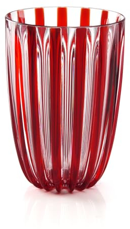 Guzzini - DOLCEVITA Bicchiere Alto, Tumbler - Rosso Brillante, Ø 9 x h12,8 cm | 470 cc - 12390265