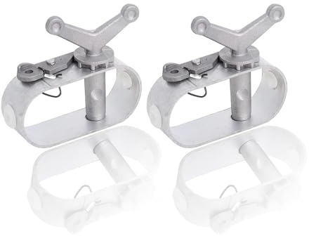 DOYUKY 2 Piezas Tensor para Cubierta de Cuerda para Piscina, Tensor de Cable de Alambre, Tensor de Cuerda para Piscina, Tensor de Cuerda, para Accesorios de Invierno, Accesorio para Lona de Piscina