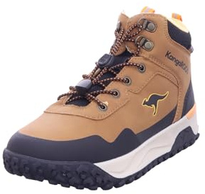 KangaROOS K-NB VIVI RV High-Top Kinder Unisex Sneaker Warmfutter Steel Grey/Limetta