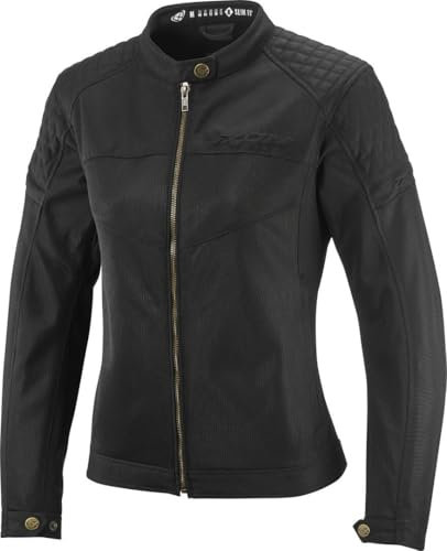 IXON Ozcan Damen Motorrad Textiljacke, schwarz, S