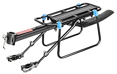 Porte-bagages en alliage d'aluminium pour vélo de 50 kg pour vélo de 20 à 29 pouces