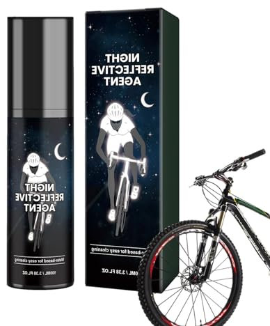 Pintura De Tela Brillante - Pintura Reflectante De Moda, Spray Reflectante Nocturno Para Exteriores Ropa De Bicicleta Para Conducción Nocturna Spray Luminoso Señalización De Seguridad Prevención
