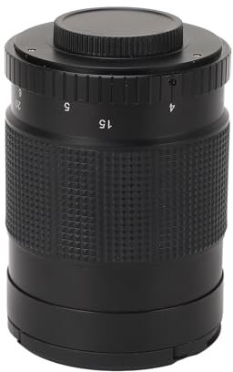 Qukaim Lente de espejo teleobjetivo F7.5 de 500 mm con anillo adaptador de montaje para cámara NEX, enfoque manual, diseño compacto, rendimiento óptico