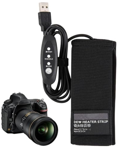 Objektiv-Tauheizung, USB-Teleskopwärmer, verstellbarer Heizstreifen, Anti