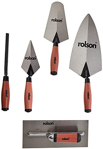Rolson Tools 52489 - Juego de paletas con mango (5 unidades)