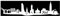 skyline4u Kiel Aufkleber Kiel Skyline viele Farben in 8 Größen und 25 Farben (15x3cm weiß)